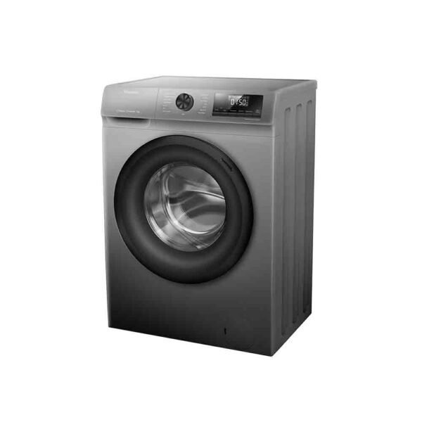 Machine à laver HISENSE Frontale - 08KG - inverter - vapeur - 1400tr/min- Grise - wfqp8014evmt WFQP8014EVMT – Image 2