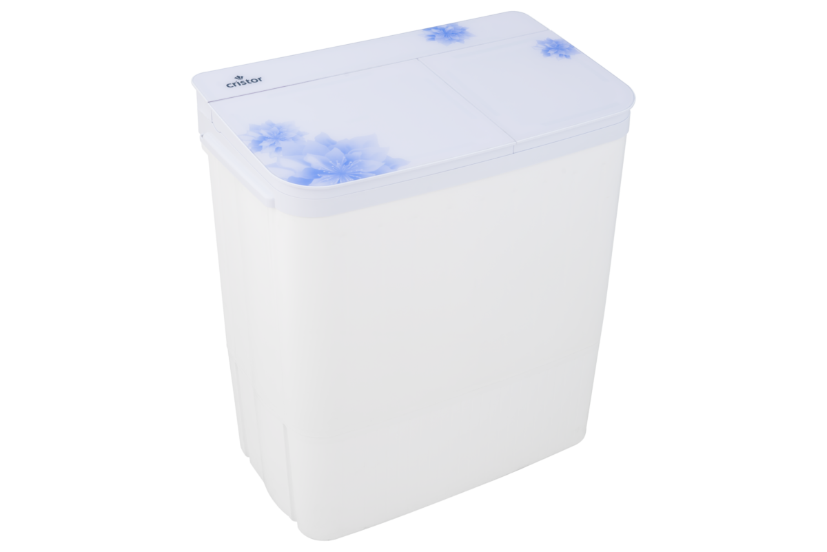Machine à Laver CRISTOR Semi-Automatique Bleu 8kg – Image 3