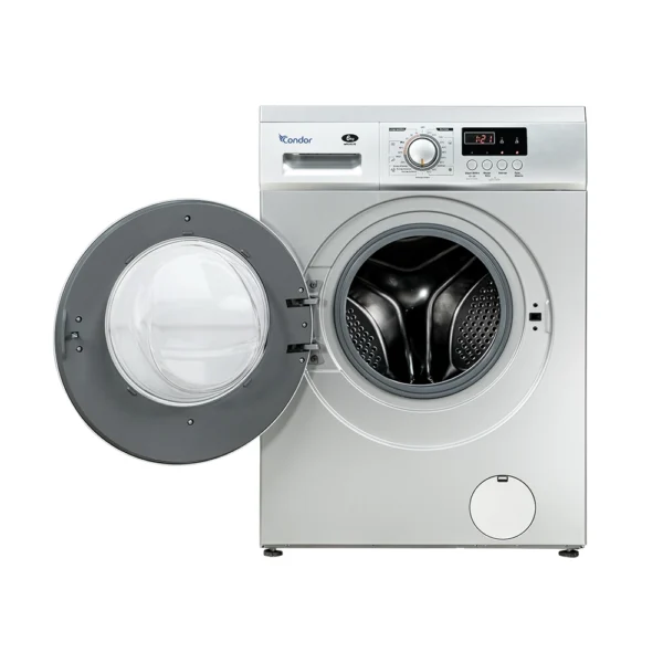Machine à Laver CONDOR Frontal - 6kg - 1000 tr/min - Grise WF6-A12G – Image 2
