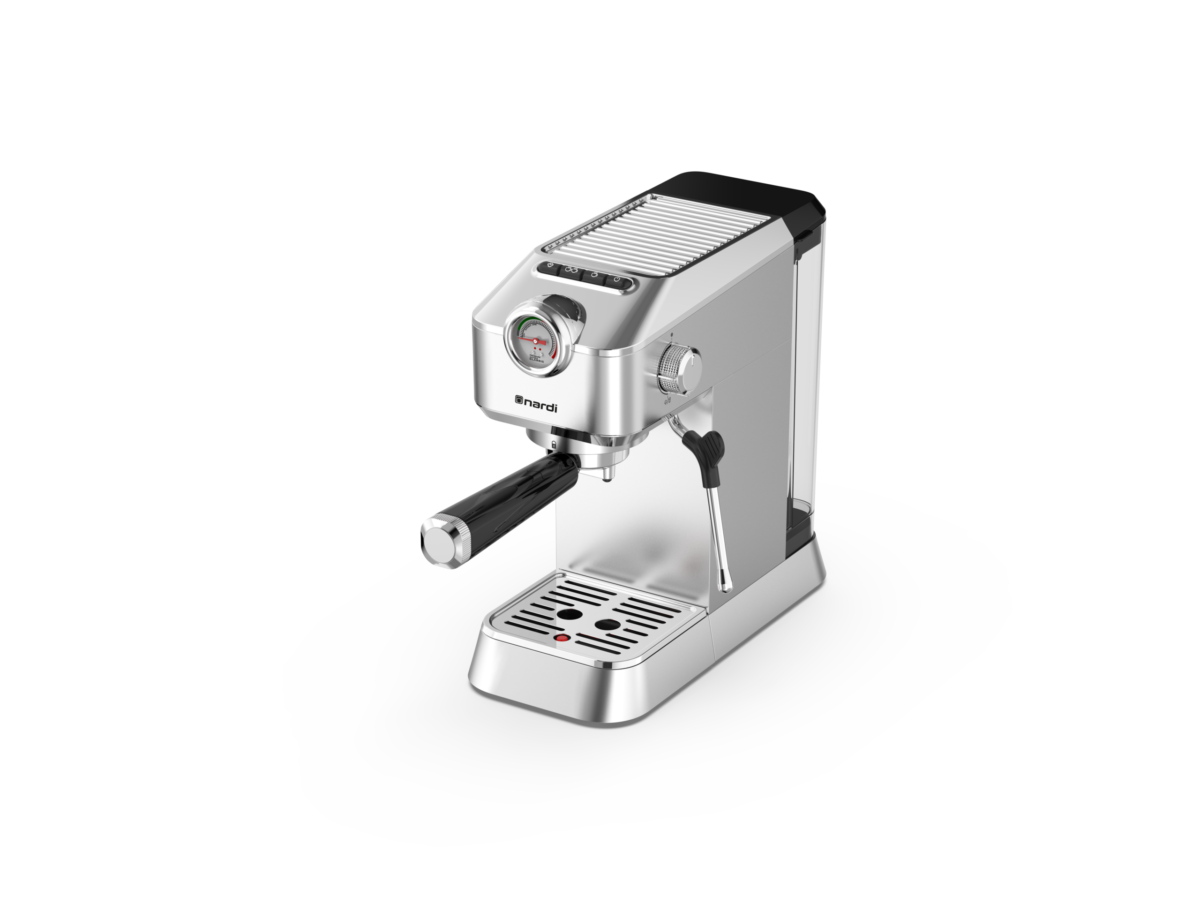 Machine à Café NARDI 2 en 1 Capsules & Café Moulu INOX 20bars – Image 2