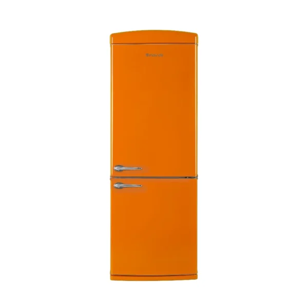 Réfrigérateur NARDI Combiné NoFrost – 341L – Retro – Orange NRC460RO
