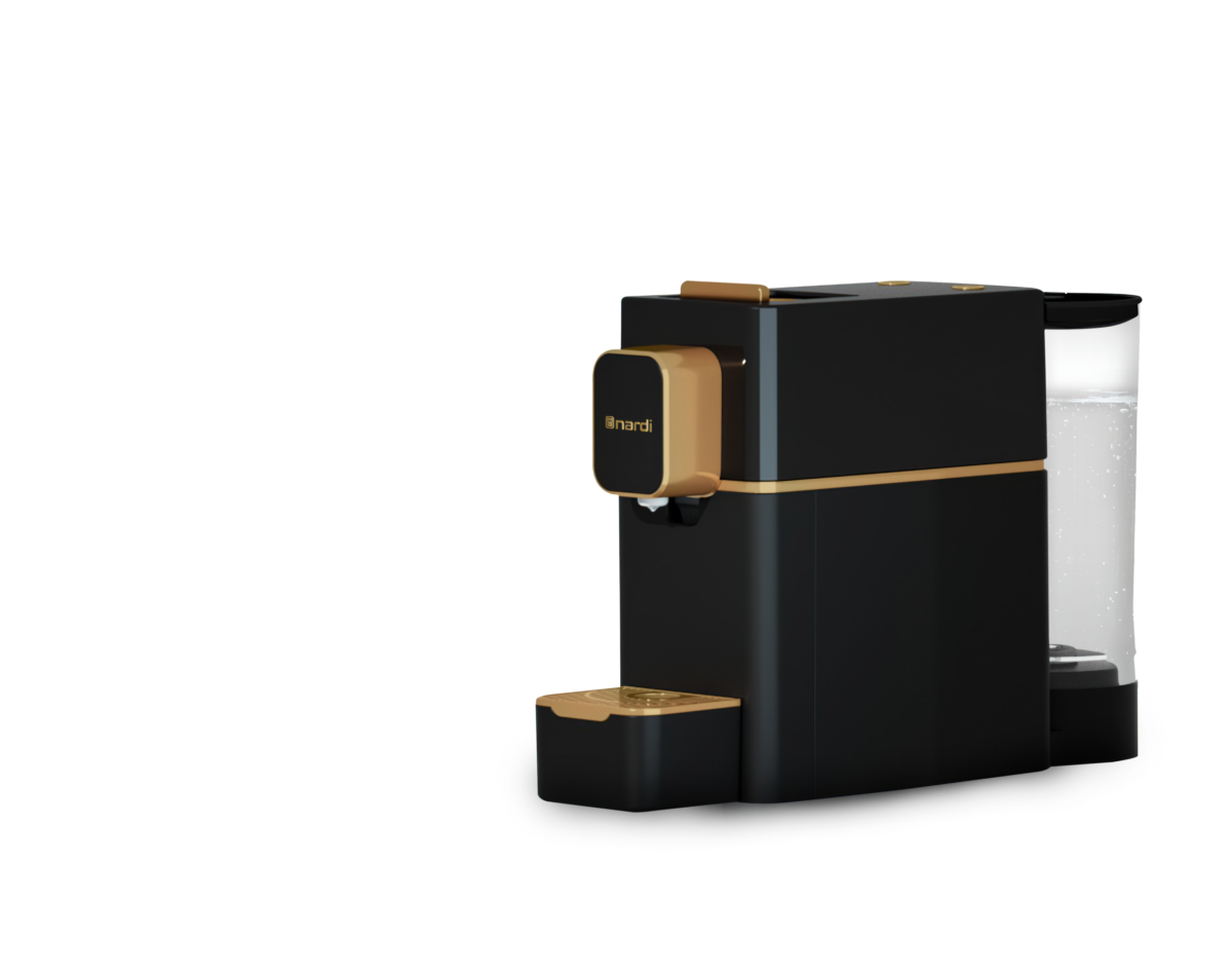 Machine à Café NARDI à Capsules Noire doré 19 bars – Image 3