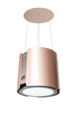 Hotte Ilot NARDI aluminium doré champignon 45 cm – Image 2