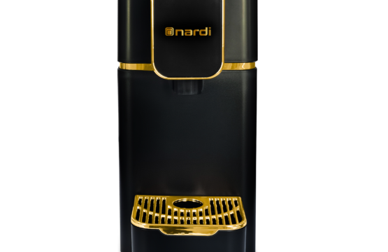Machine à Café NARDI à Capsules Noire doré 19 bars