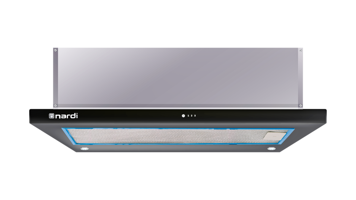Hotte Télescopique NARDI SIGMA Noire 60 cm – Image 2