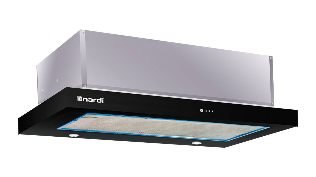 Hotte Télescopique NARDI SIGMA Noire 60 cm – Image 3