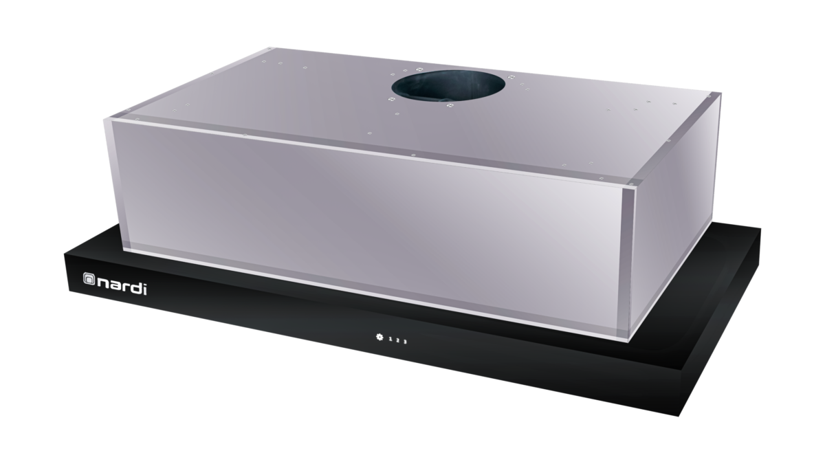 Hotte Télescopique NARDI SIGMA Noire 60 cm – Image 8