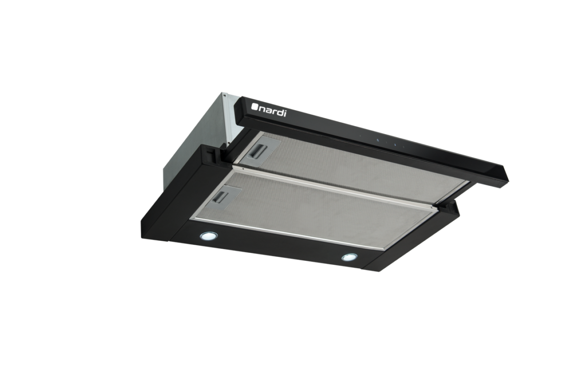 Hotte Télescopique NARDI SIGMA Noire 60 cm – Image 1