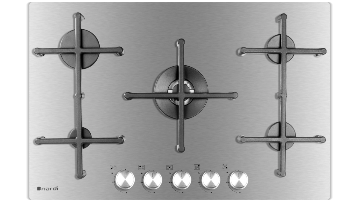 P3 Table De Cuisson NARDI 5 Feux Inox – Image 1