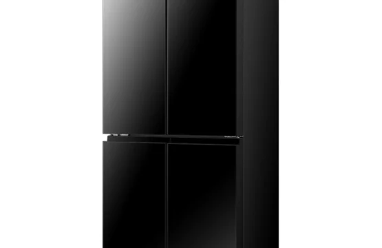 Réfrigérateur Cross Door HISENSE Inverter Nofrost Black Glass 579 L