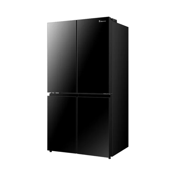 Réfrigérateur HISENSE Cross Door - 579 L- Inverter - Nofrost- Black Glass - RQ5G560NBB1