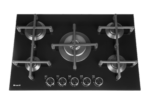 Table De Cuisson NARDI 5 Feux Black glass