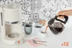 Cafetière filtre MOULINEX Soleil Ivoire - Design vintage – Image 3