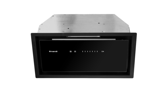 Hotte Aspirante NARDI Encastrable Black glass 52 cm