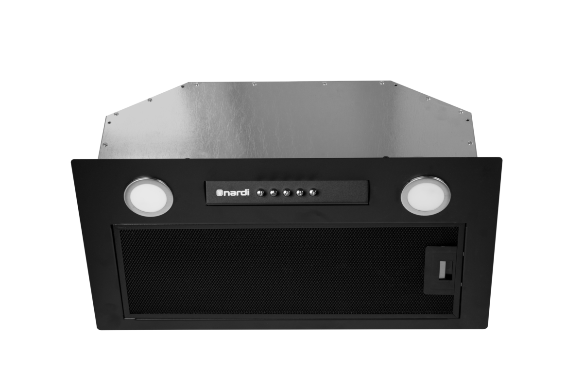 H2 -2 Hotte Aspirante NARDI Encastrable 52 cm Noire – Image 1