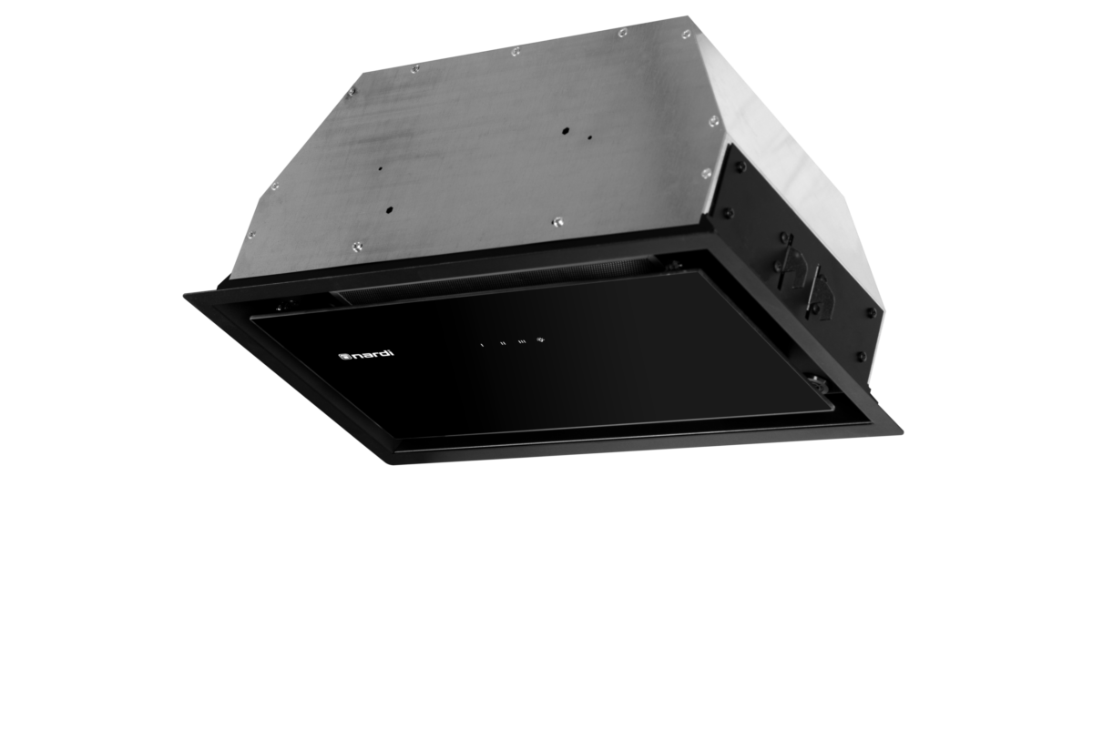 Hotte Aspirante NARDI Encastrable Black glass 52 cm – Image 2