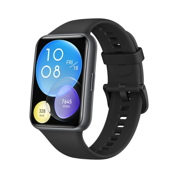 HUAWEI Watch Fit 2 Yoda-B09S Midnight Black Silicone Strap  HW55029315 – Image 2