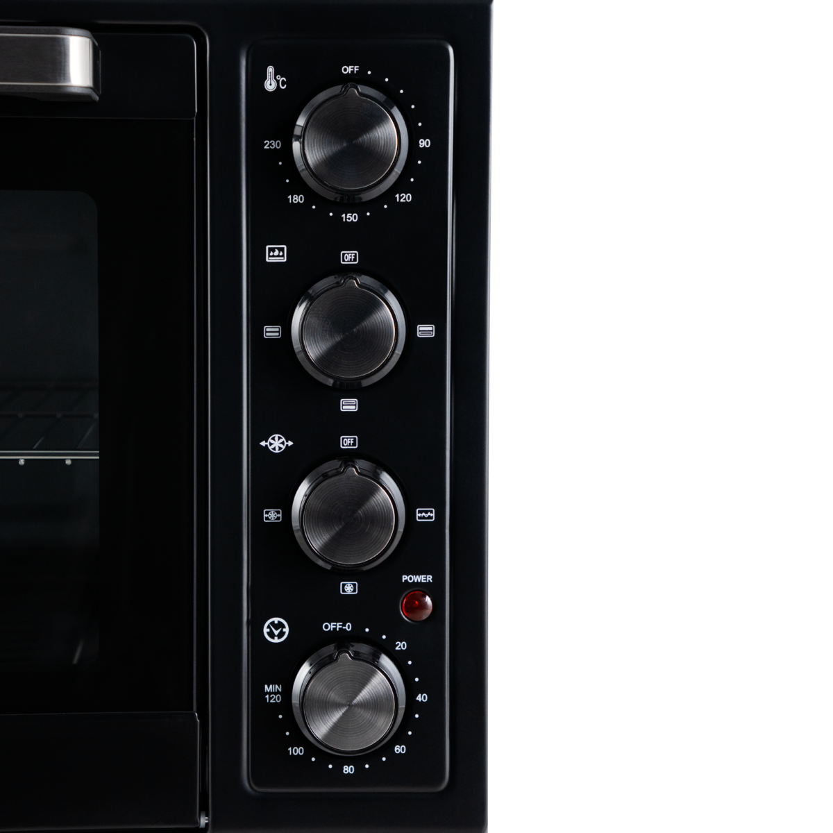 Mini four électrique NARDI Noir 65 L – Image 4