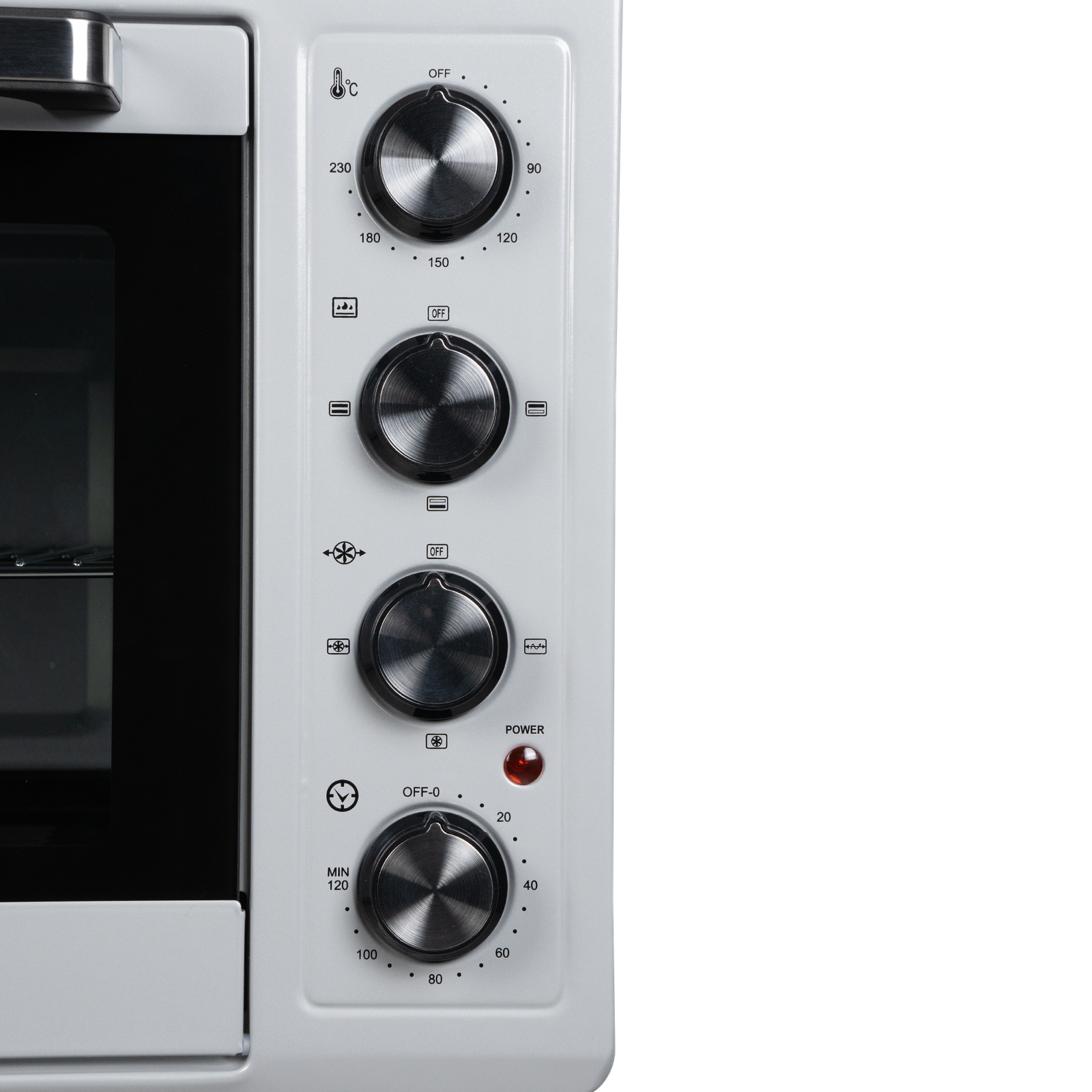 Mini four électrique NARDI Gris 65 L 5 Mini four électrique NARDI Gris 65 L – Image 4