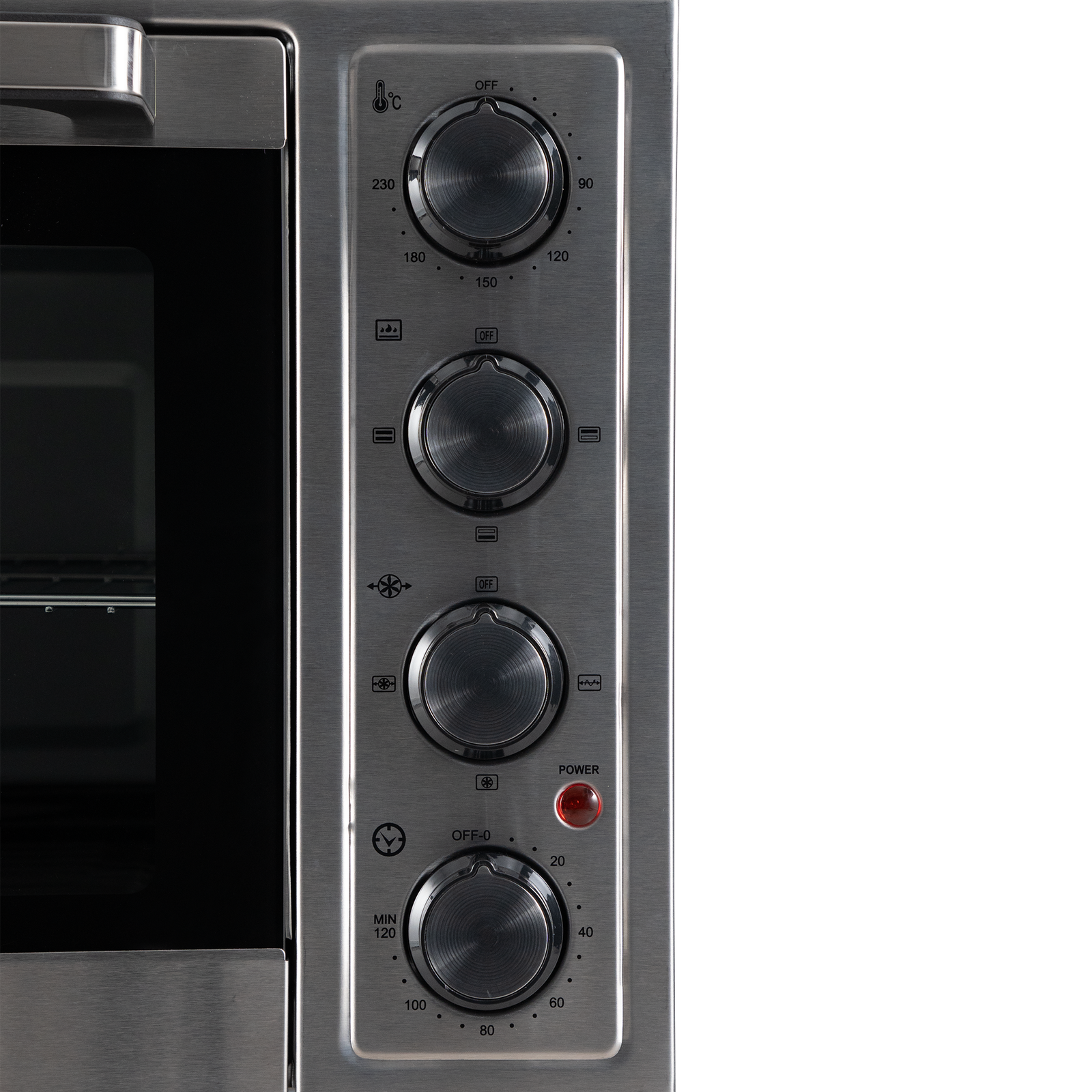 Mini four électrique NARDI Inox 65 L 5 Mini four électrique NARDI Inox 65 L – Image 4