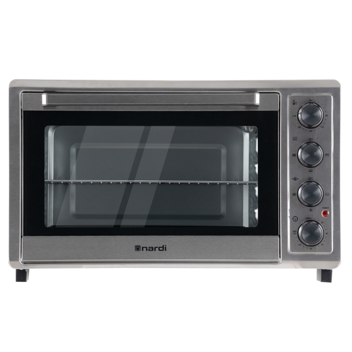 Mini four électrique NARDI Inox 65 L – Image 1