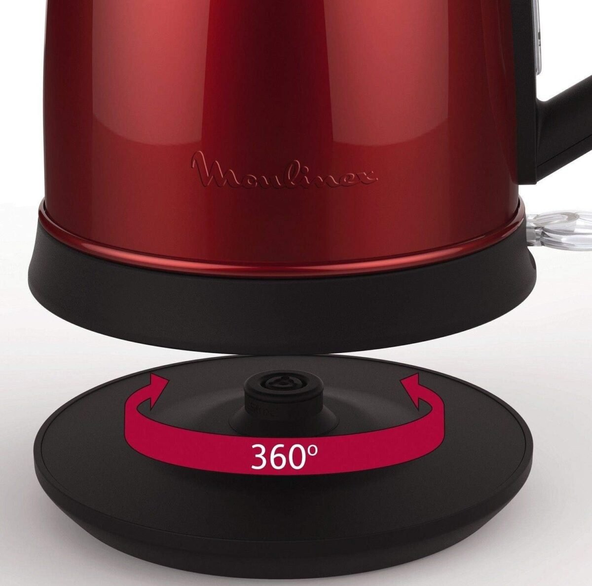 Bouilloire MOULINEX Subito Select 1.7L - Rouge – Image 4