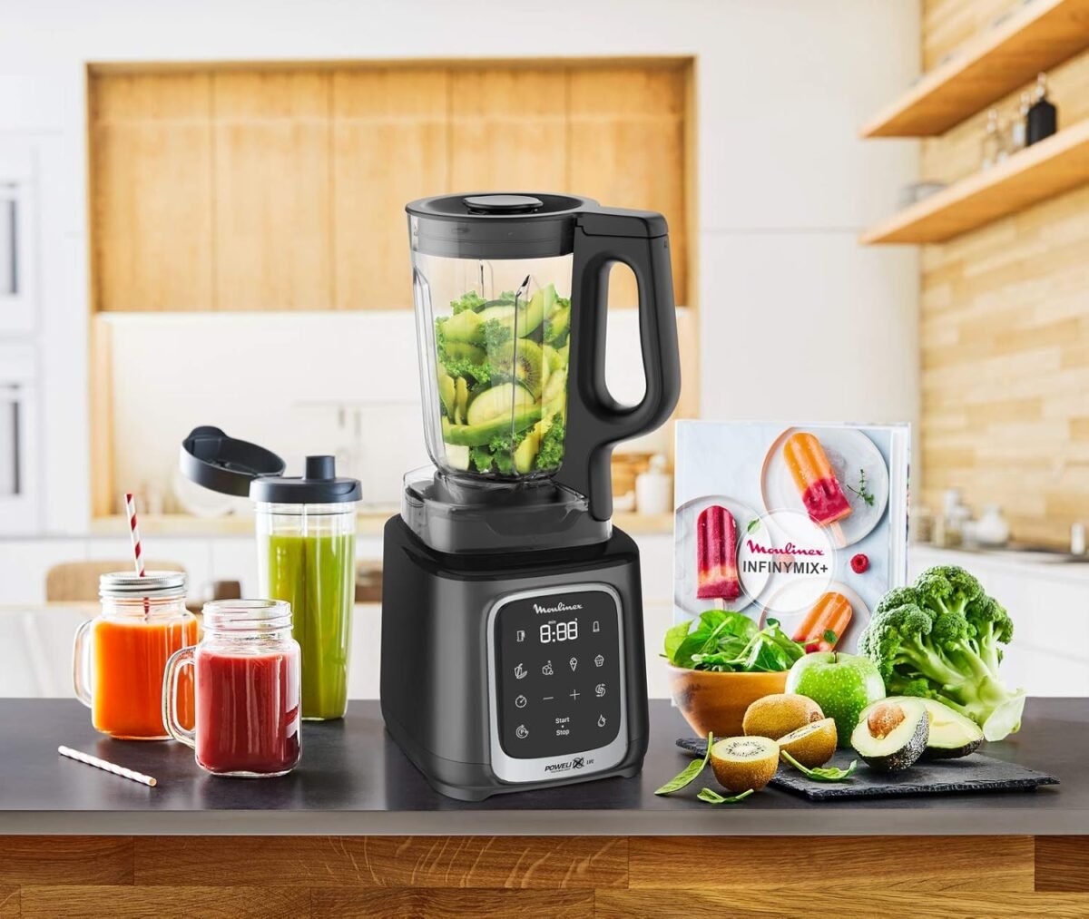Blender Moulinex Haute Vitesse Infinymix+ 1600W -6 programmes – Image 4