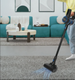 Aspirateur balai sans fil Condor  Noir_Bleu – Image 4