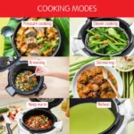 Multicuiseur intelligent MOULINEX Cookeo+ 6L 200 Recettes Préprogrammes – Image 4
