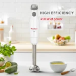 Pied Mixeur MOULINEX Easychef Blanc 450W – Image 5