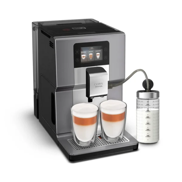 Intuition Préférence+, Machine à café à grain, 15 boissons, Ecran tactile KRUPS EA875E10
