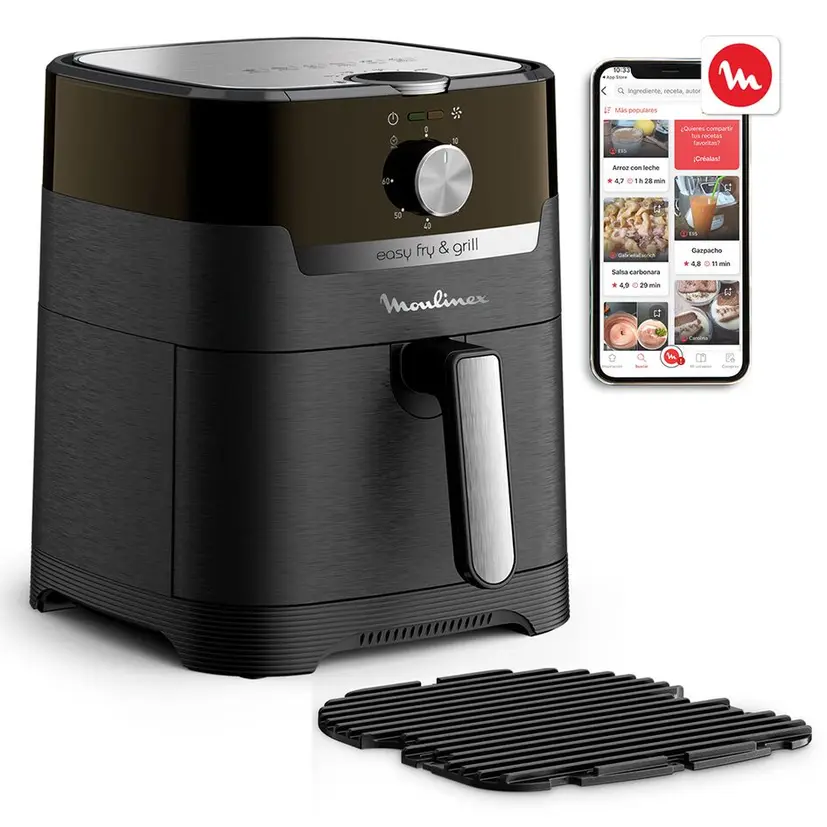 Air Fryer MOULINEX Easy Fry & Grill 4.2L 3 Air Fryer MOULINEX Easy Fry & Grill 4.2L – Image 2