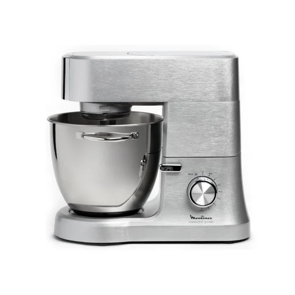 Robot pâtissier MOULINEX Masterchef Grande 1.500W - 5 accessoires - 8 vitesses + pulse - QA810D01