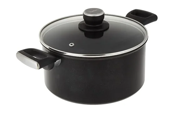 Tefal Unlimited Faitout 24 cm (5 L) + Couvercle en verre G2554602