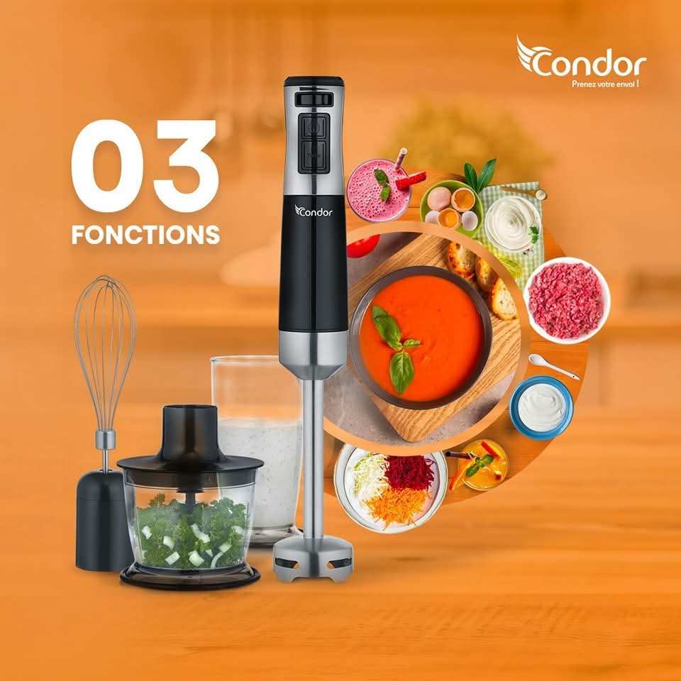 Bras Mixeur CONDOR MASTER MIX 3 en 1 3 Bras Mixeur CONDOR MASTER MIX 3 en 1 – Image 2