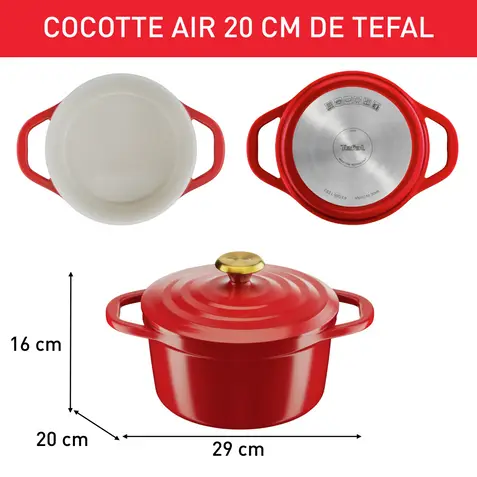 Digital TEFAL AIR COCOTTE 20 CM