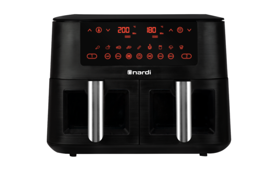 Air Fryer NARDI Double bac Digital Noir 9 L