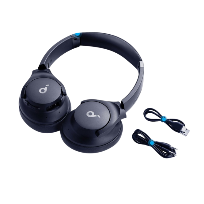 Anker Soundcore Q20i Foldable Noise Canceling Bluetooth Headphones Blue A3004H31 by otc.lk in srilanka 4