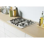 Table de cuisson CANDY INOX - 04 FEUX -WOK- Thermocouple CHG6BR4WX – Image 4