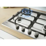 Table de cuisson CANDY INOX - 04 FEUX -WOK- Thermocouple CHG6BR4WX – Image 2