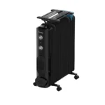 Radiateur Bain d’huile Condor Ventilo Noir 11 éléments