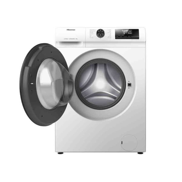 Machine à laver HISENSE Frontale - 08KG - inverter - vapeur - 1400tr/min - blanche WFQP8014EVM – Image 4