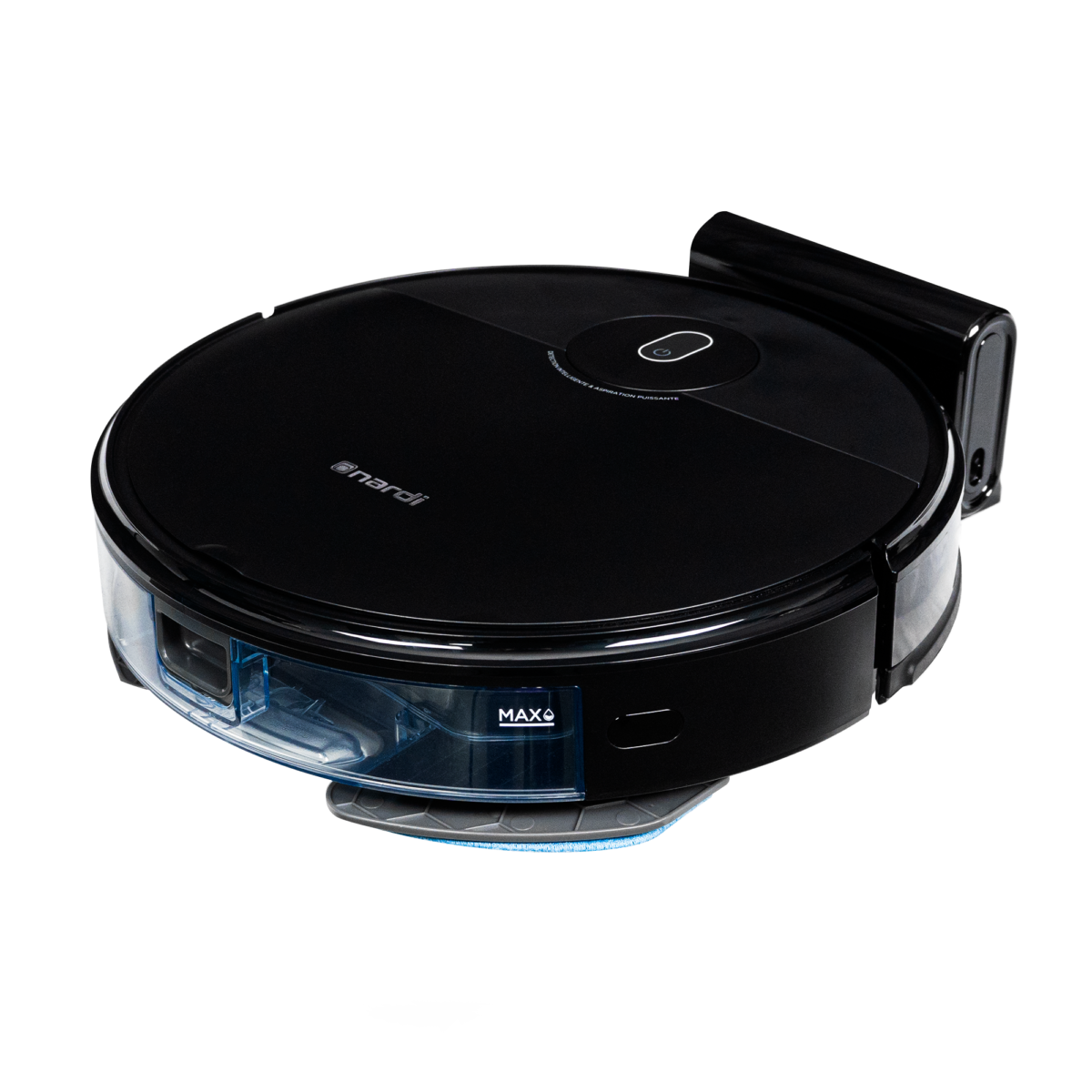 Aspirateur Robot NARDI Aspire Lave Noir 4000 Pa – Image 3