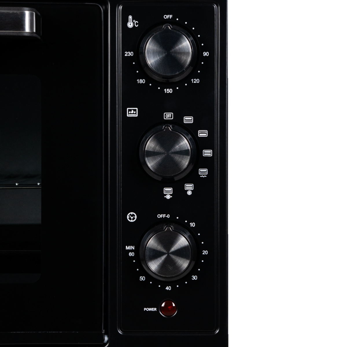 Mini four électrique NARDI Noir 45 L – Image 4