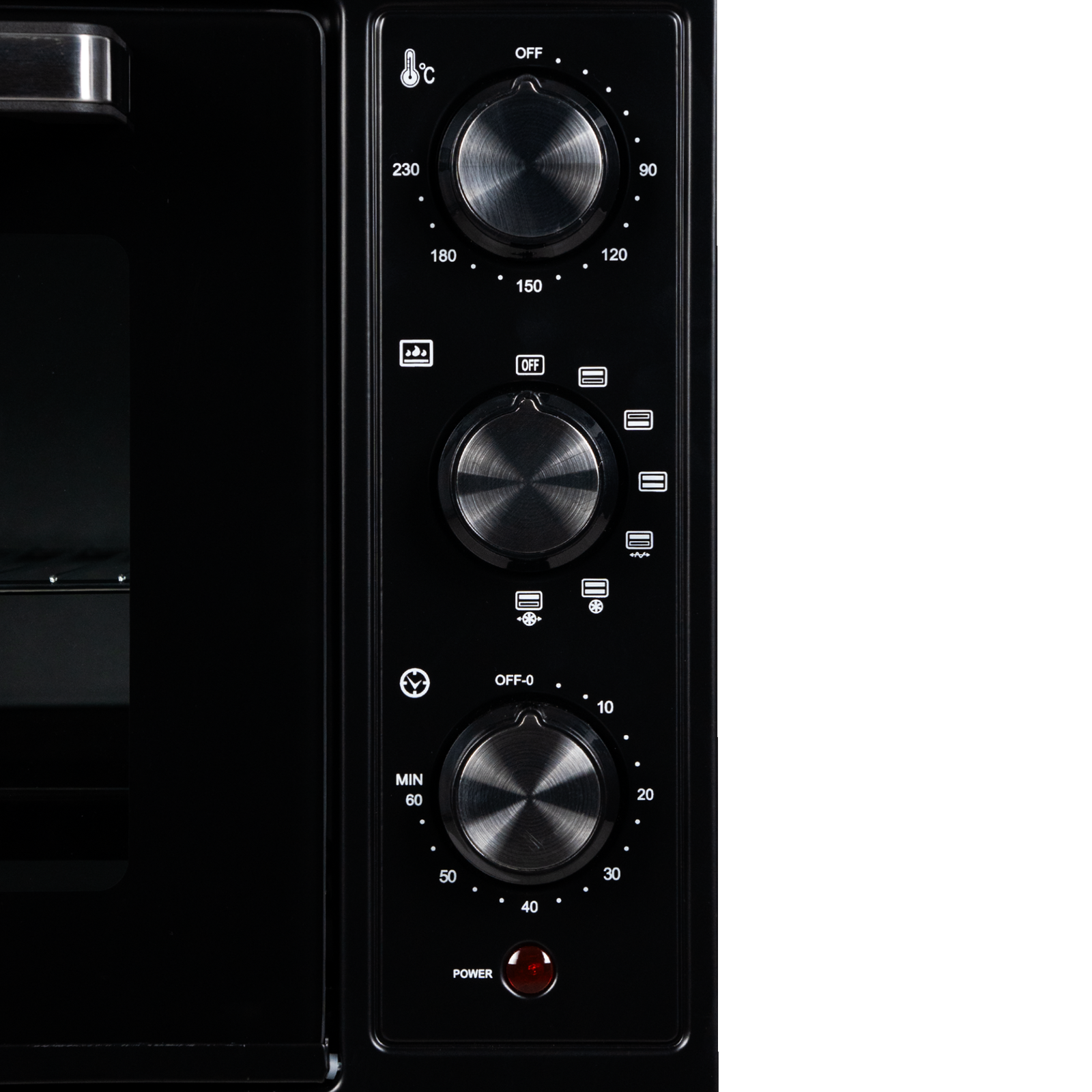 Mini four électrique NARDI Noir 45 L 5 Mini four électrique NARDI Noir 45 L – Image 4