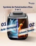Air Frayer Condor  Avec Pulvérisateur D'eau 7L – Image 5