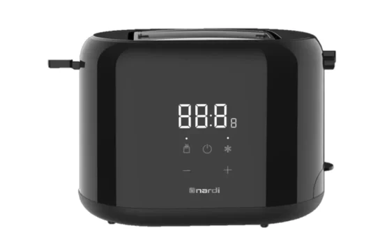 Grille pain NARDI Moderne Noir 2 tranches