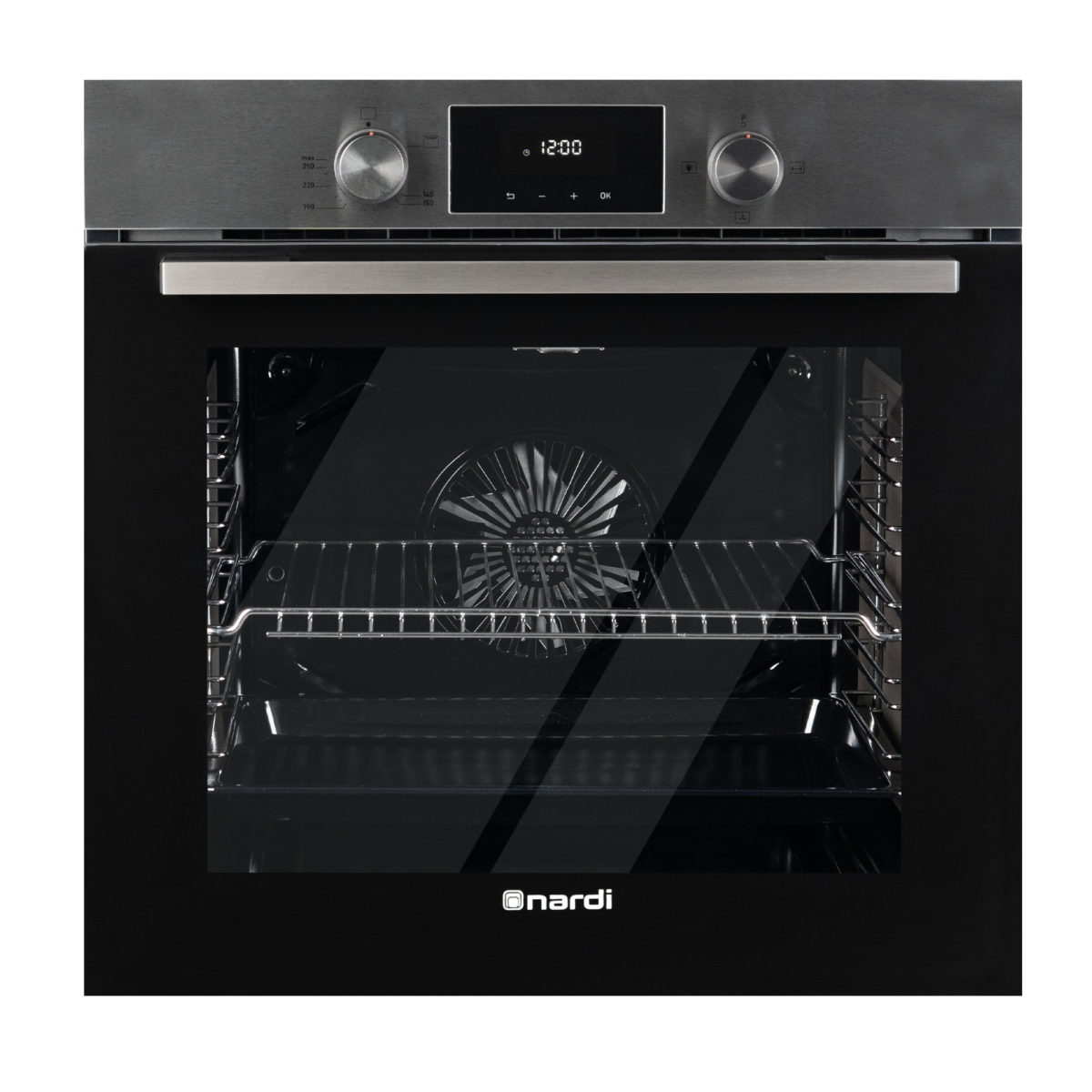 NFE73GDD2GX - Front Four Encastrable NARDI Gaz-Gaz Inox 60 Cm – Image 1