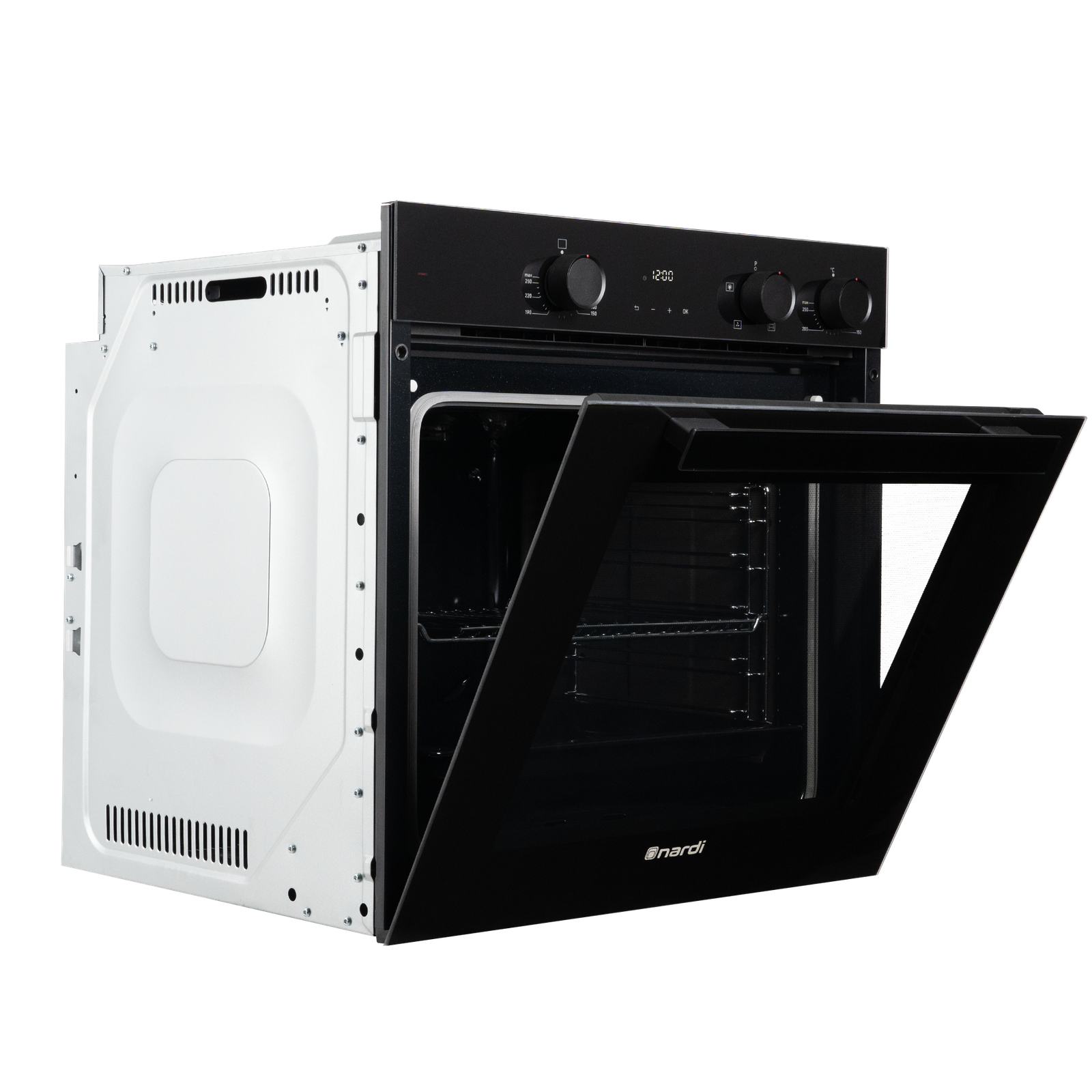 Four Encastrable NARDI Gaz-Elec Black glass 60 cm 4 Four Encastrable NARDI Gaz-Elec Black glass 60 cm – Image 3