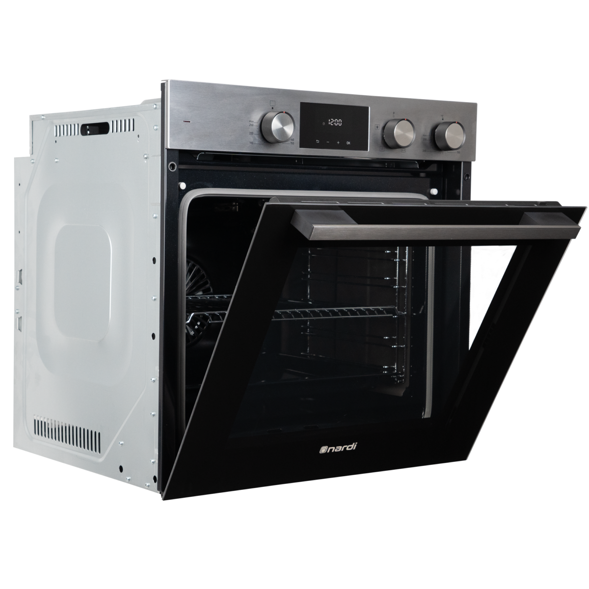 Four Encastrable NARDI Gaz-Elec 60 cm Inox – Image 3